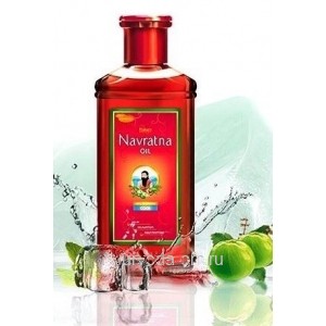 Аюрведическое масло для массажа головы и тела "Навратна" (Navratna oil Himani) 50 мл. Индия